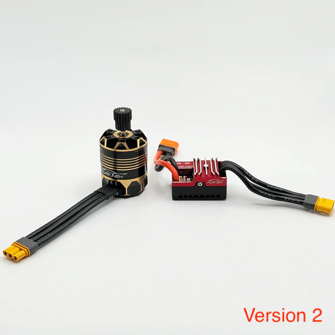 Furitek SCORPION PRO WATERPROOF with 1/8inch 2835 motor shaft 5600kv Brushless Sensored ESC/Motor Power System for Arrma Grom