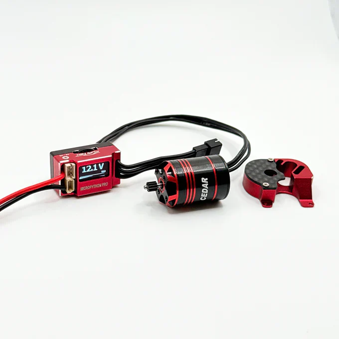 Furitek ShadowCore 2025 – OLED Brushless Power System with MicroPython Pro OLED & Cedar Inrunner for SCX24 - Image 2