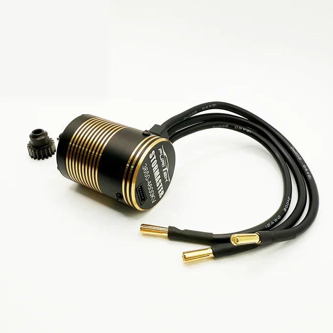Furitek STORMASTER 4600KV 3650 Sensored Brushless Motor – 5mm Shaft – for 1/16 to 1/10 RC Bashers - Image 4