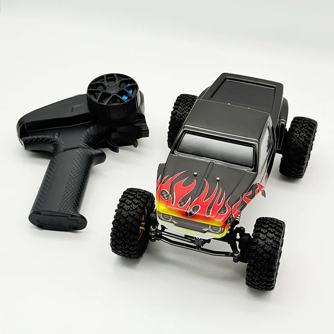 Furitek Terra COMP – 1/18 ARTR Crawler Black Flame Edition w/ Micro Tesla DigiBoard - Image 4