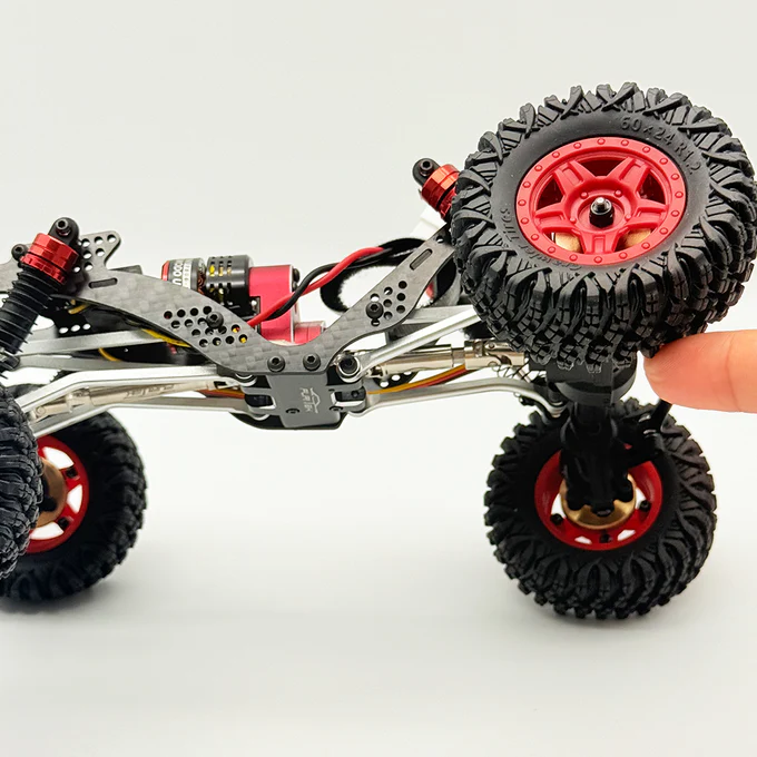Furitek Terra COMP – 1/18 ARTR Crawler Orange Edition w/ Micro Tesla DigiBoard - Image 5