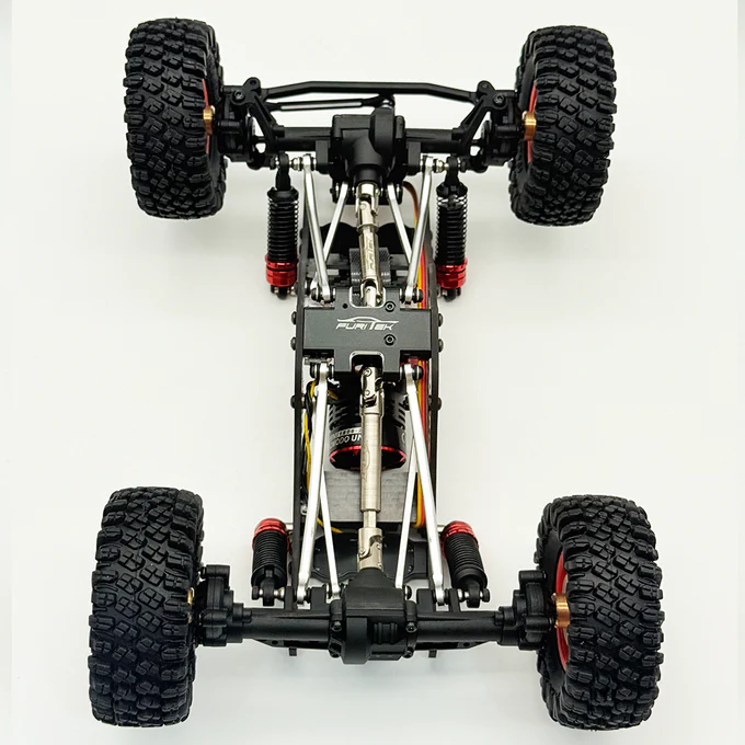 Furitek Terra COMP – 1/18 ARTR Crawler Orange Edition w/ Micro Tesla DigiBoard - Image 6