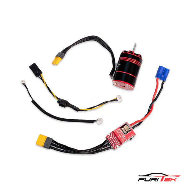 Furitek VORTEX 6700kv Brushless ESC/Motor Combo for Losi Mini-B, Mini-T, and JRX2/JRXT - Image 2