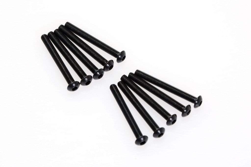 G36326 M3x28mm Button Head Hex Socket Screw (10pcs)