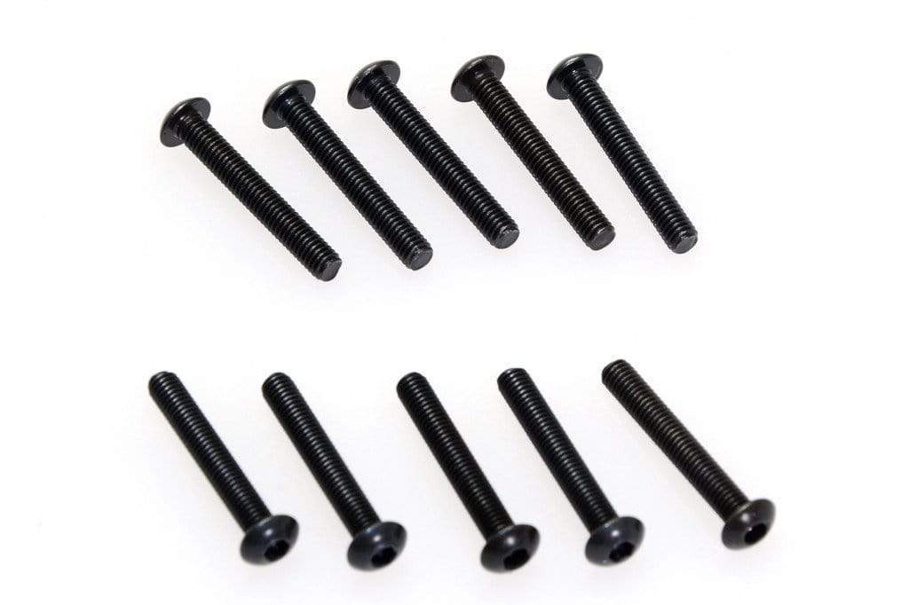G36330 M3x20mm Button Head Hex Socket Screw (10pcs)