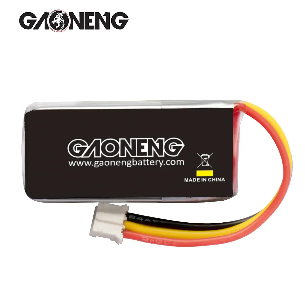 GAONENG GNB 2S 7.4V 350mAh 60C LiPo Battery PH2.0 3Pin Connector - Image 4