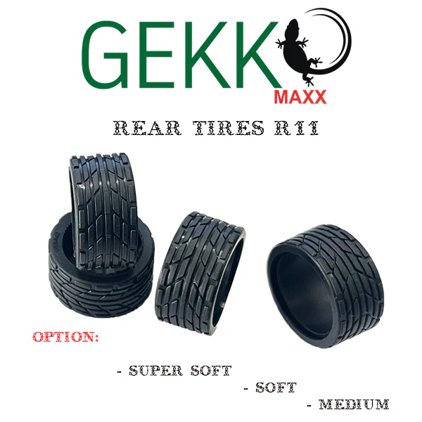 Nexx Racing Gekko Maxx Rear Tires R11 (4pcs) - Soft