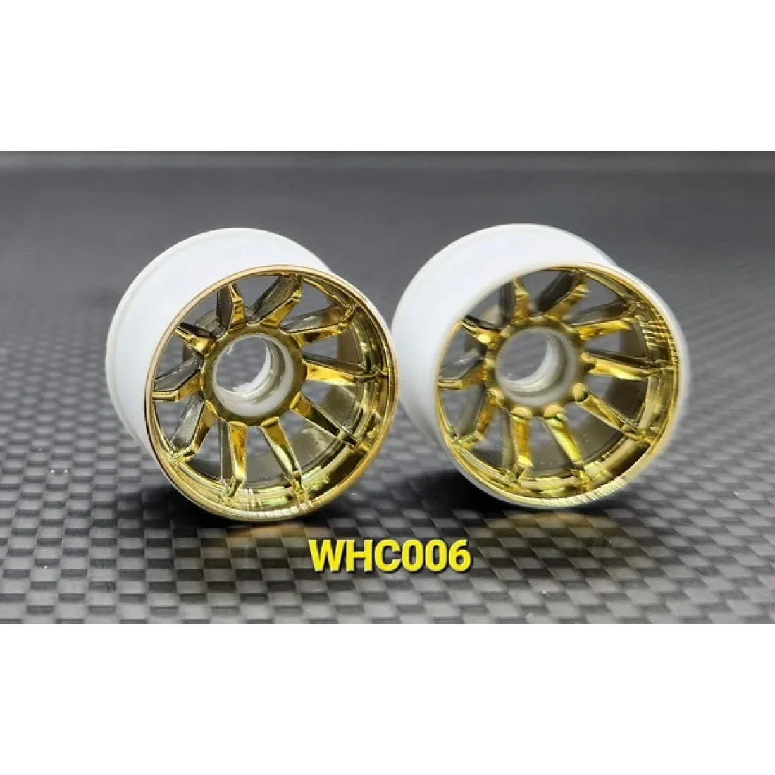 GL Racing RWD R10 Machine Cutted Chrome Rim (N0) WHC006