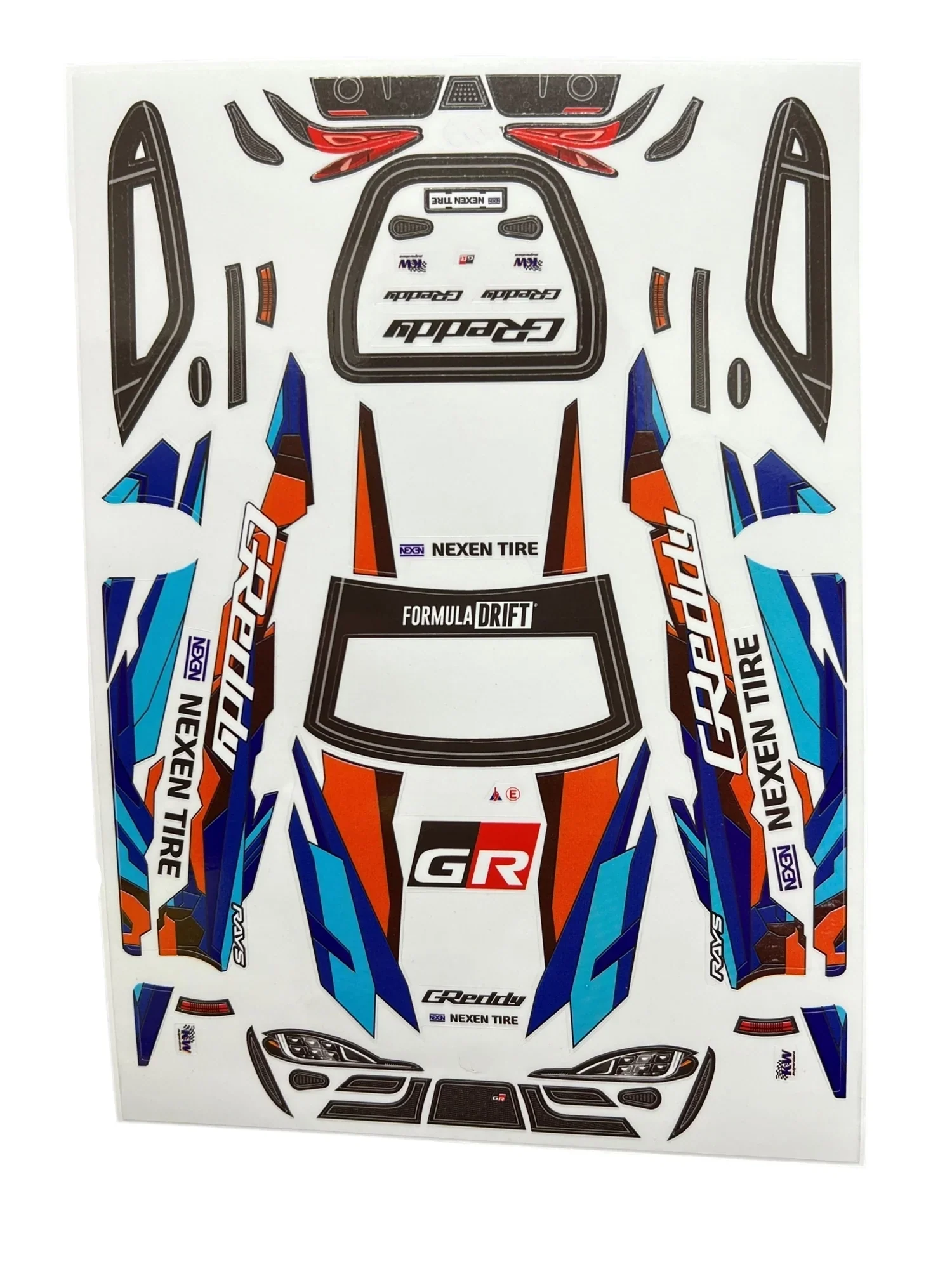 GT55 Racing 1/24 TZ245 GR Lexan Body Wheelbase 106mm With Sticker3 - Image 2