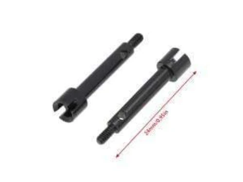Hobby Details Axial SCX24 4mm Brass Wheel Counterweight with Widen Axles 4pcs/set - Image 4