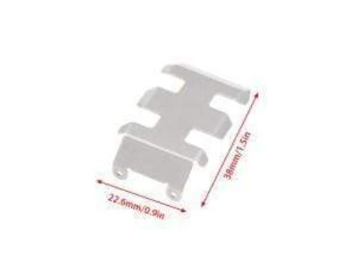 Hobby Details Axial SCX24 Stainless Steel Chassis Armor Skid Plate Guard Parts 3pcs/set - Image 3