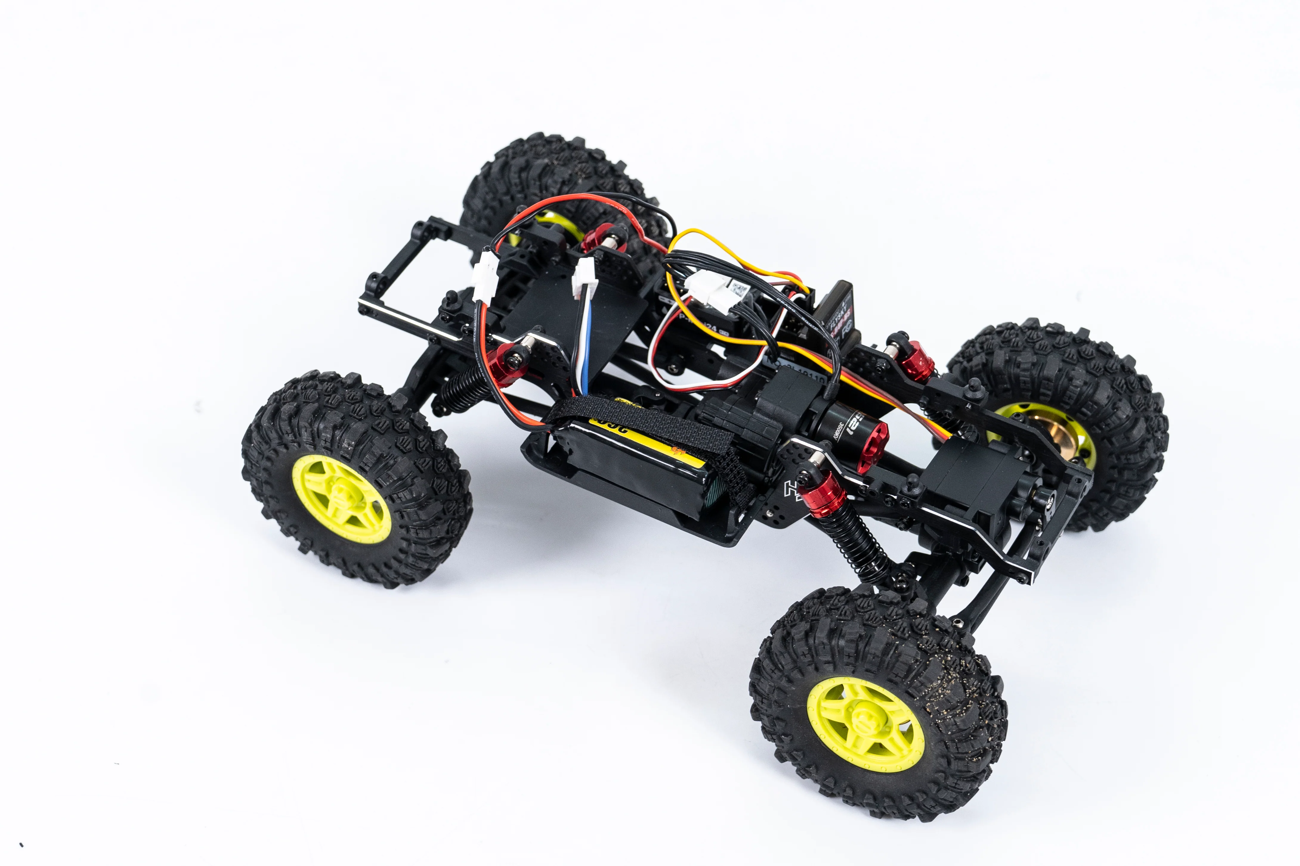 Hobby Plus 1/18 CR 18P PRO Brushless Juice Up 4X4 RTR Rock Crawler - Red - Image 18