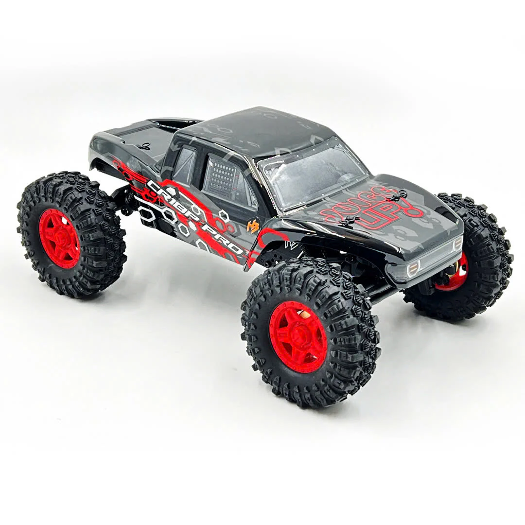 Hobby Plus 1/18 CR 18P PRO Brushless Juice Up 4X4 RTR Rock Crawler - Red - Image 2