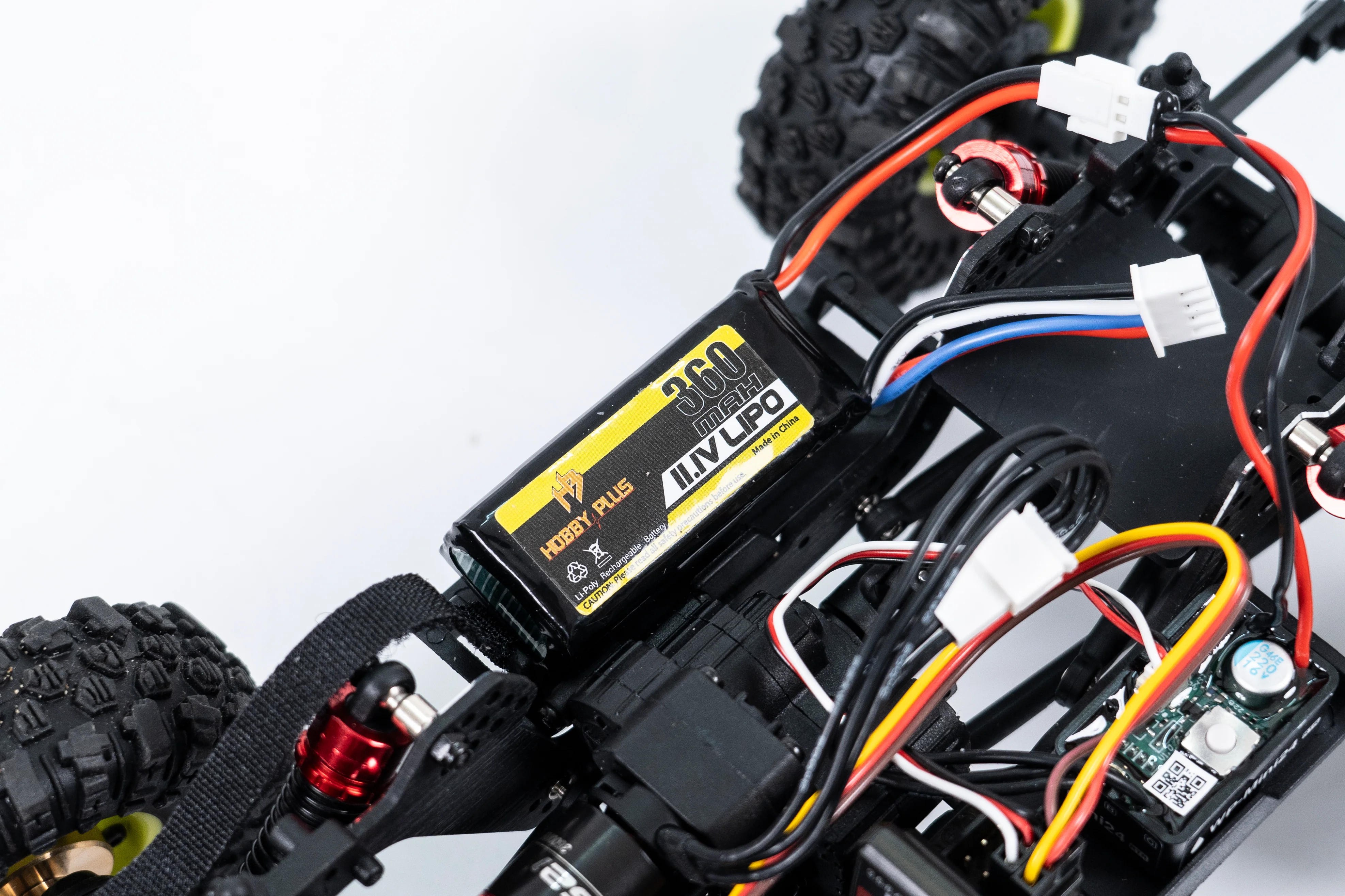 Hobby Plus 1/18 CR 18P PRO Brushless Juice Up 4X4 RTR Rock Crawler - Red - Image 22