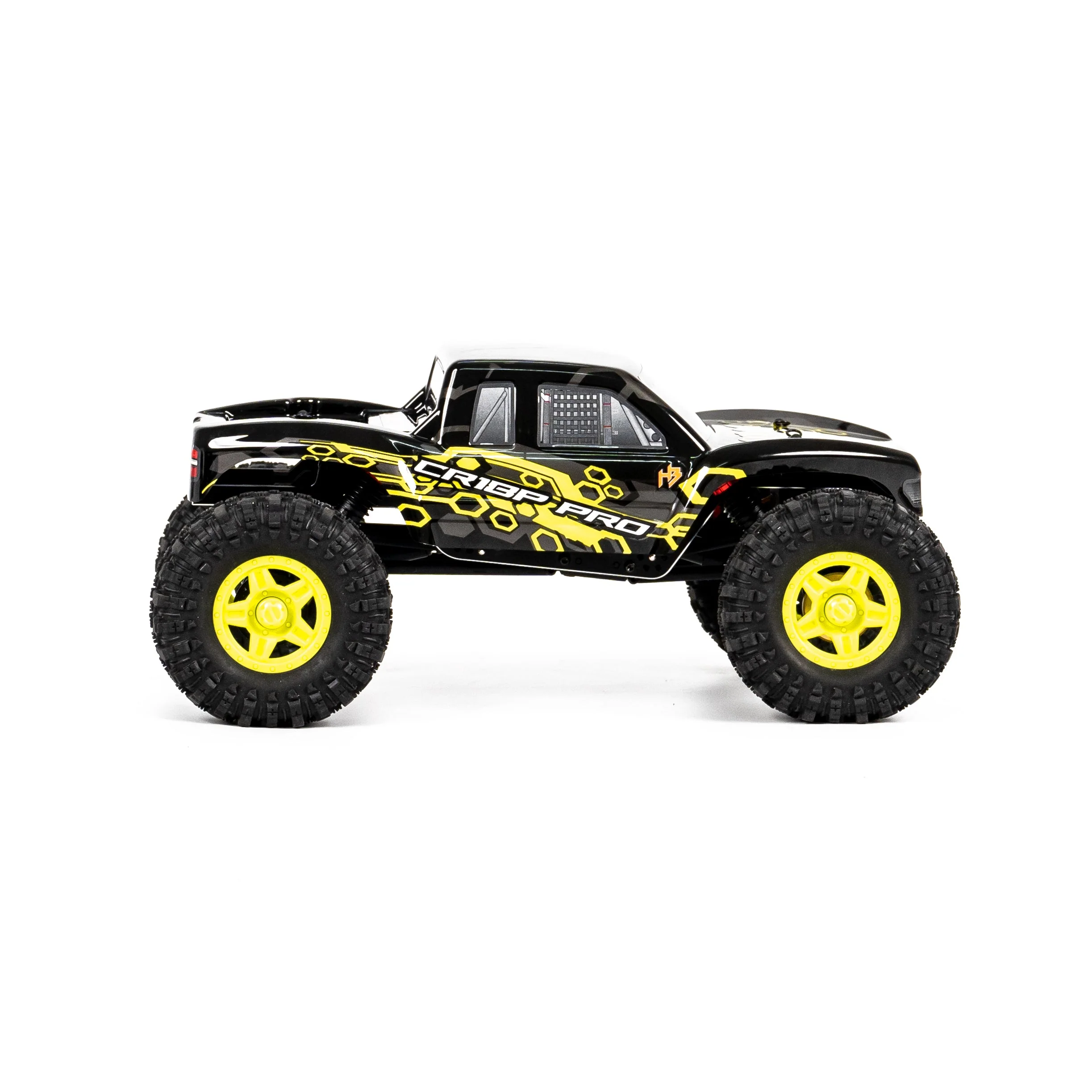 Hobby Plus 1/18 CR 18P PRO Brushless Juice Up 4X4 RTR Rock Crawler - Yellow - Image 2
