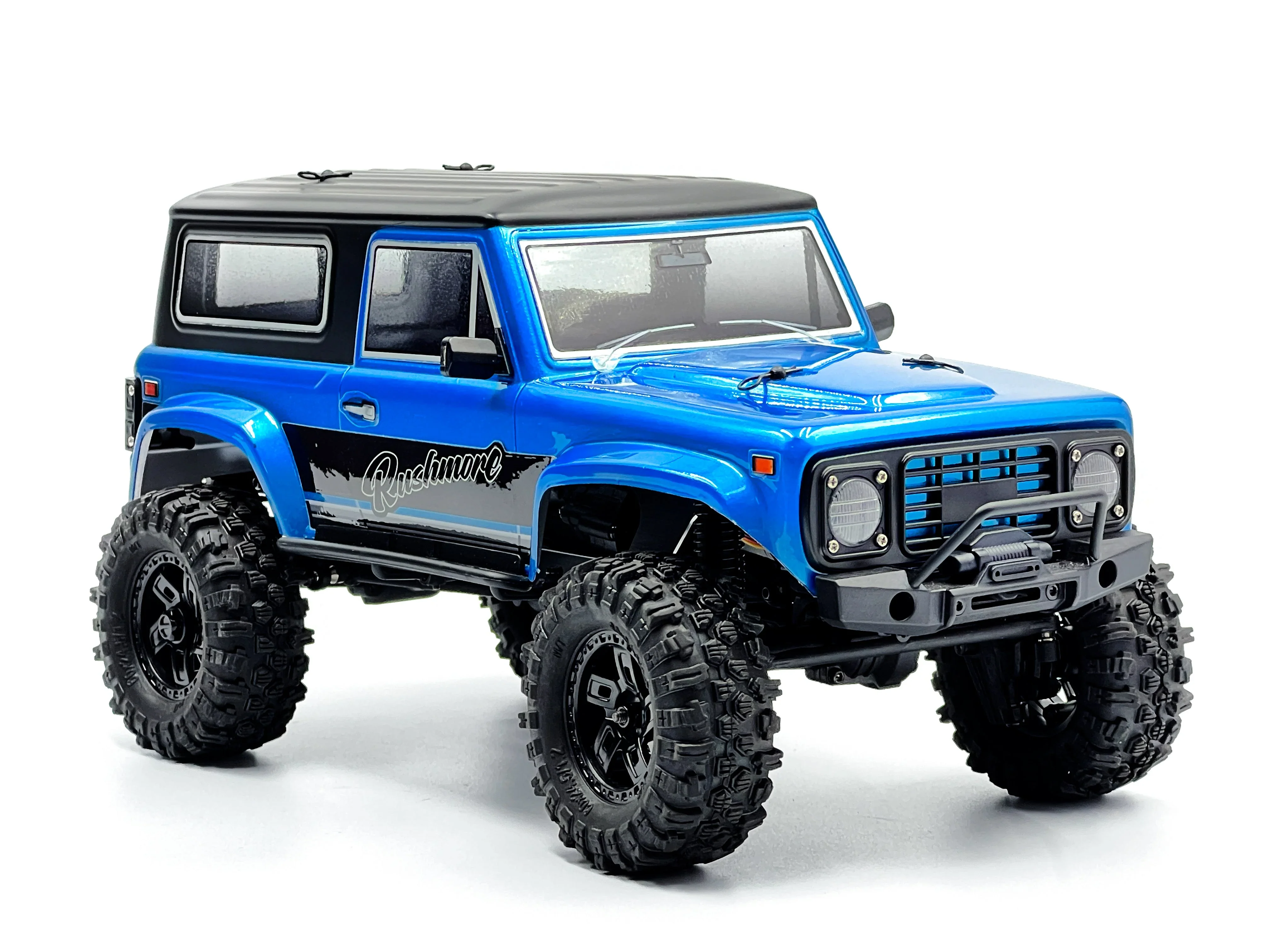 HobbyPlus CR-18P V3 Brushless Rushmore (Metalic Cyan) With TORQ MLS-1024 Premium DIRECT-MOUNT Servo - Image 2