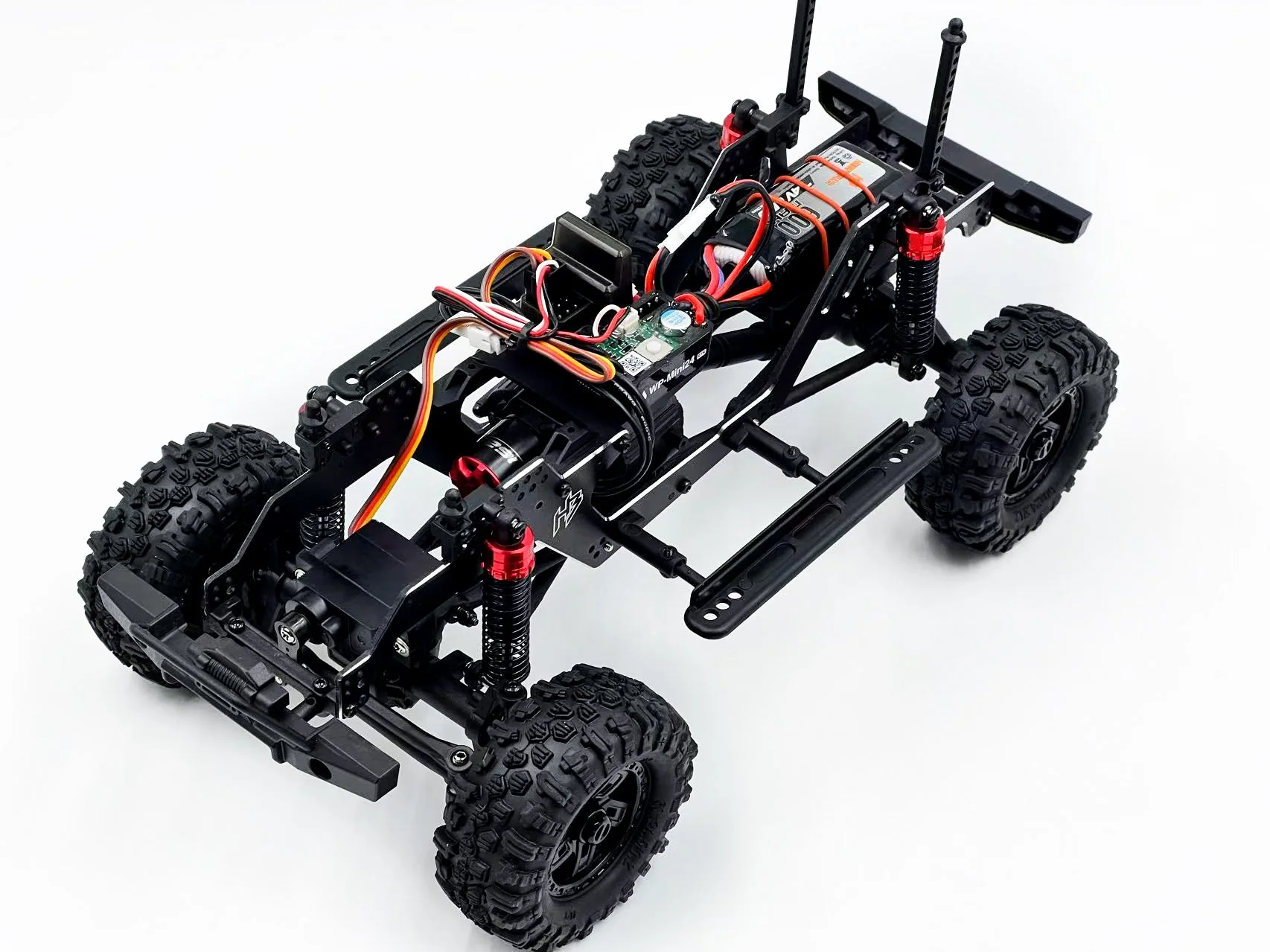 HobbyPlus 1/18 CR 18P V3 Brushless Rushmore 4X4 RTR Rock Crawler - Red - Image 7