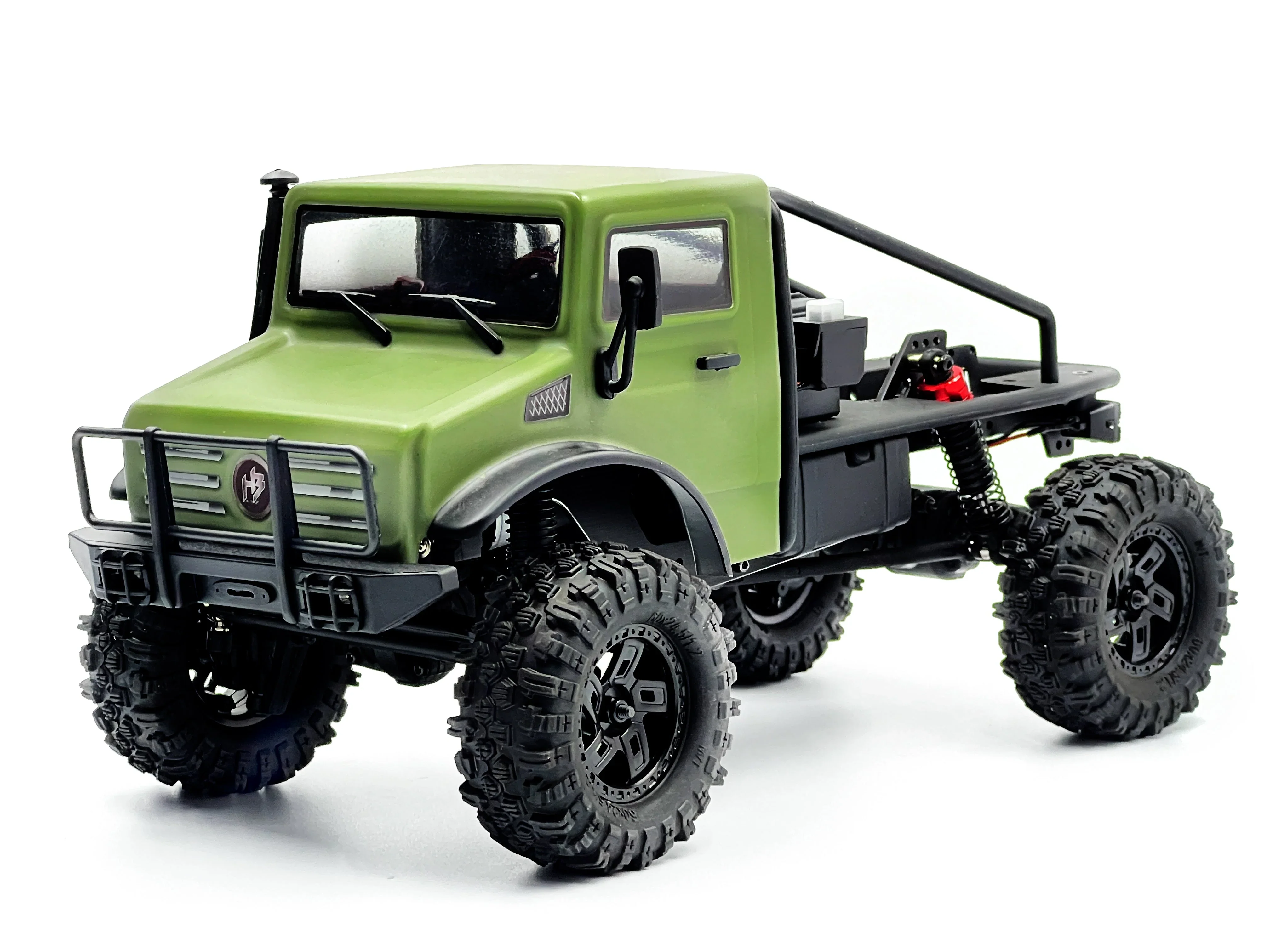 HobbyPlus CR-18P V3 Brushless T-Hunter (Matte Green) With TORQ MLS-1024 Premium DIRECT-MOUNT Servo - Image 2