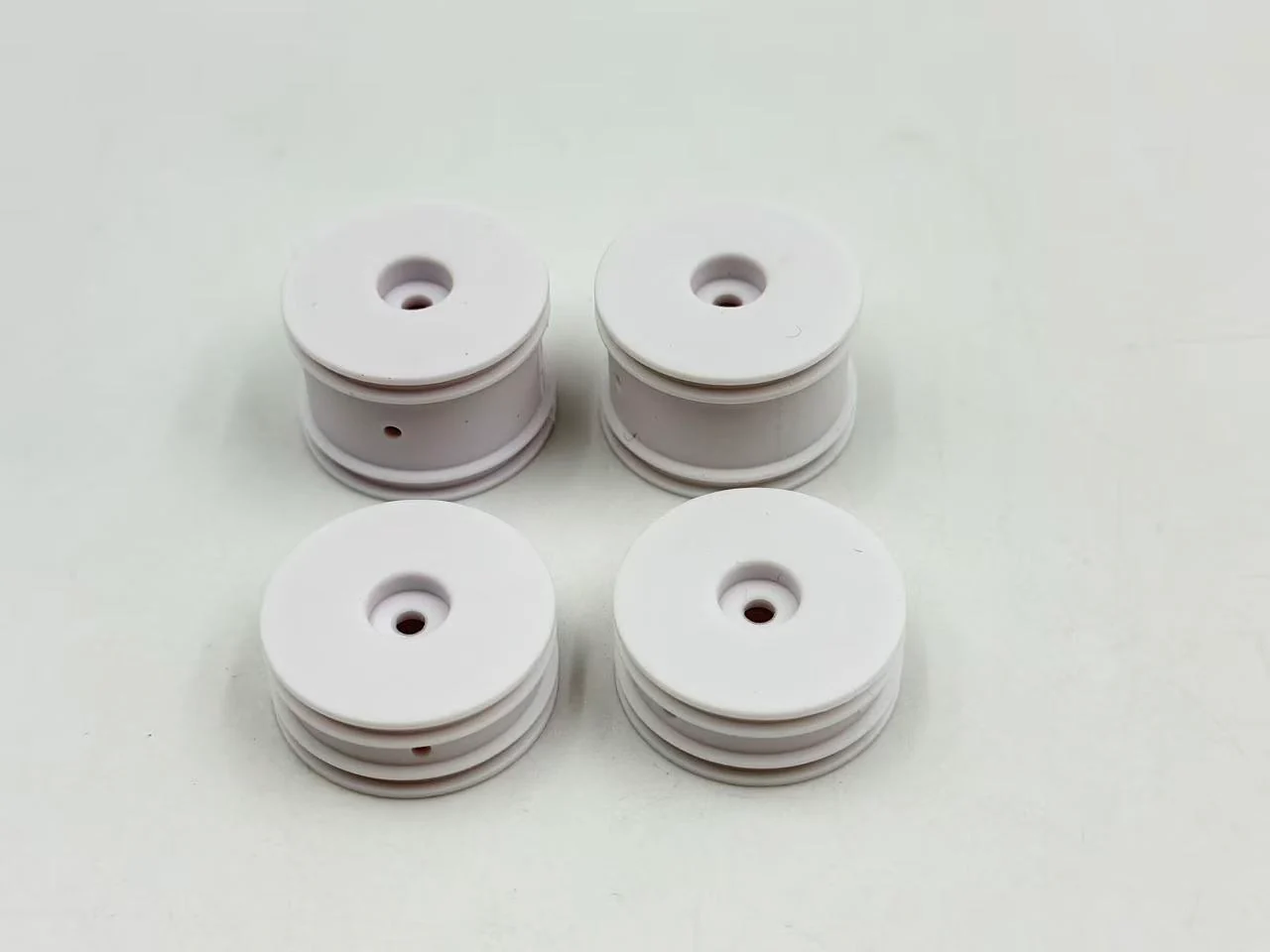HobbyPlus Front / Rear Wheel Set - White