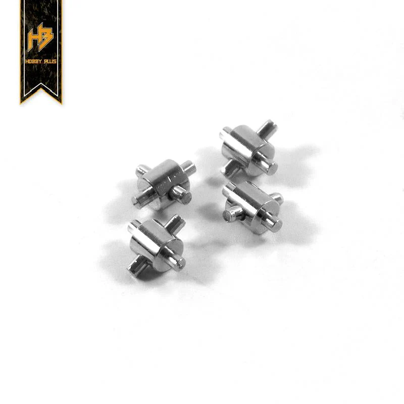 HobbyPlus Steel U-Joint Cross Ball Set (4pcs) For CR18P EVO
