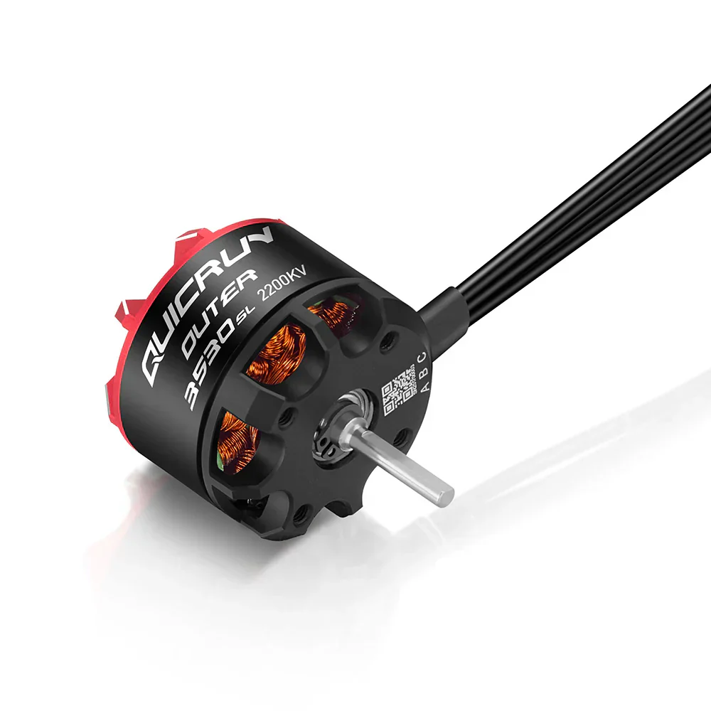 HobbyWing QUICRUN Outer 3530 SL Motor 3530 SL 1700KV/ 2200KV for universal 1/10 crawlers - Image 2