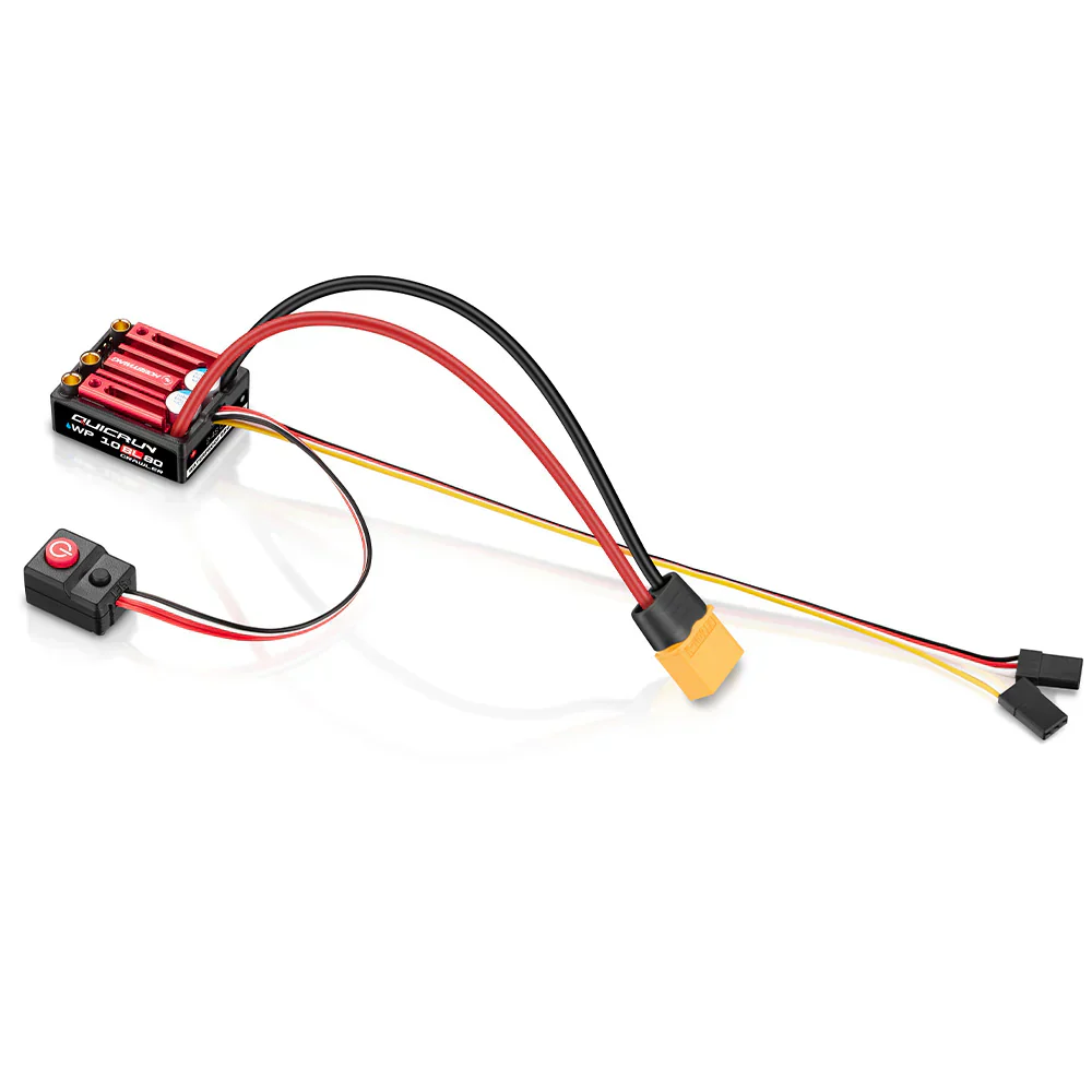 HobbyWing QUICRUN WP 10BL80 ESC for universal 1/10 Crawlers - Image 2