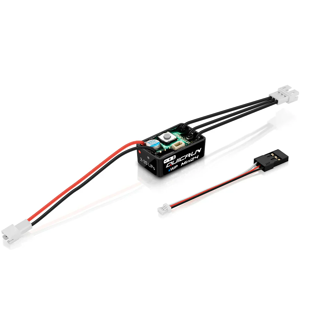HobbyWing QUICRUN WP Mini24 ESC for 1/18 TRX4M, Juice Up, Ascent 18, Terranaut, univesal 1/18 & 1/24 - Image 2