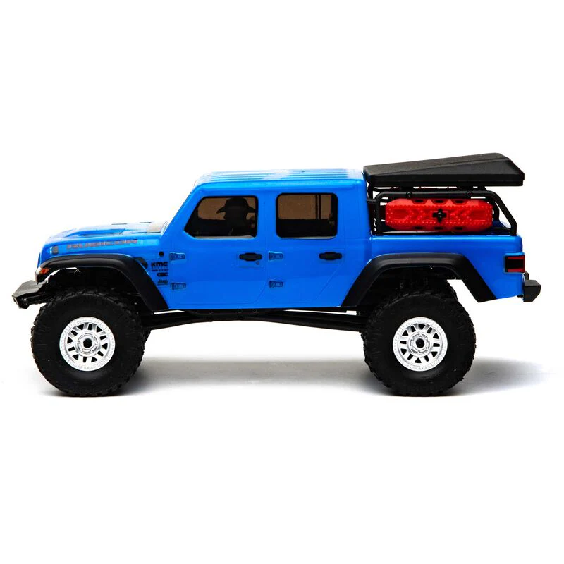 SCX24 Jeep JT Gladiator 4WD Rock Crawler Brushed RTR, Beige - Image 14