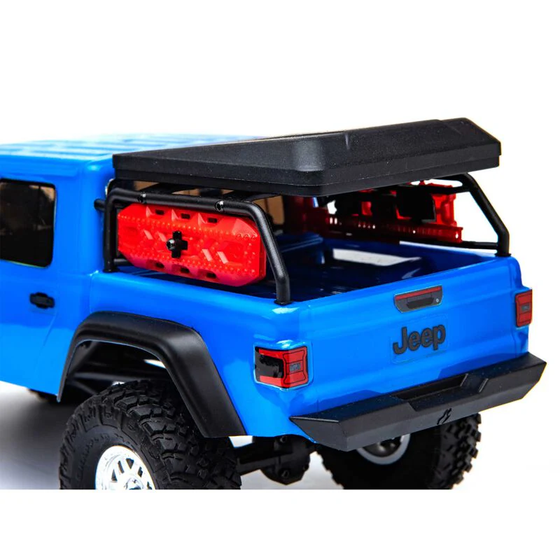 SCX24 Jeep JT Gladiator 4WD Rock Crawler Brushed RTR, Beige - Image 9