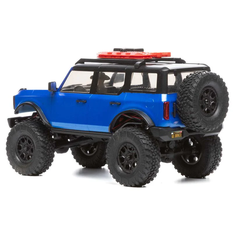 Axial Racing SCX24 2021 Bronco 4WD Truck Brushed RTR - Blue - Image 14