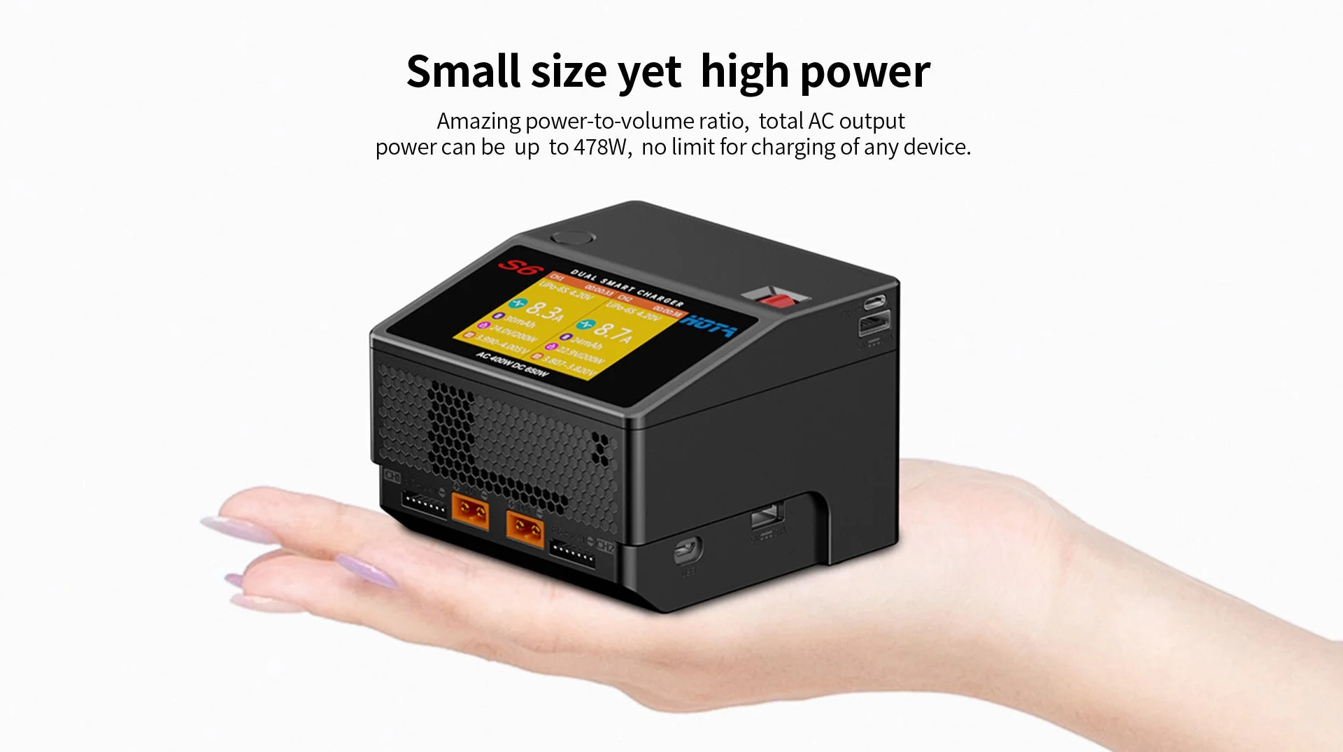 HOTA S6 AC/DC Charger - Image 3