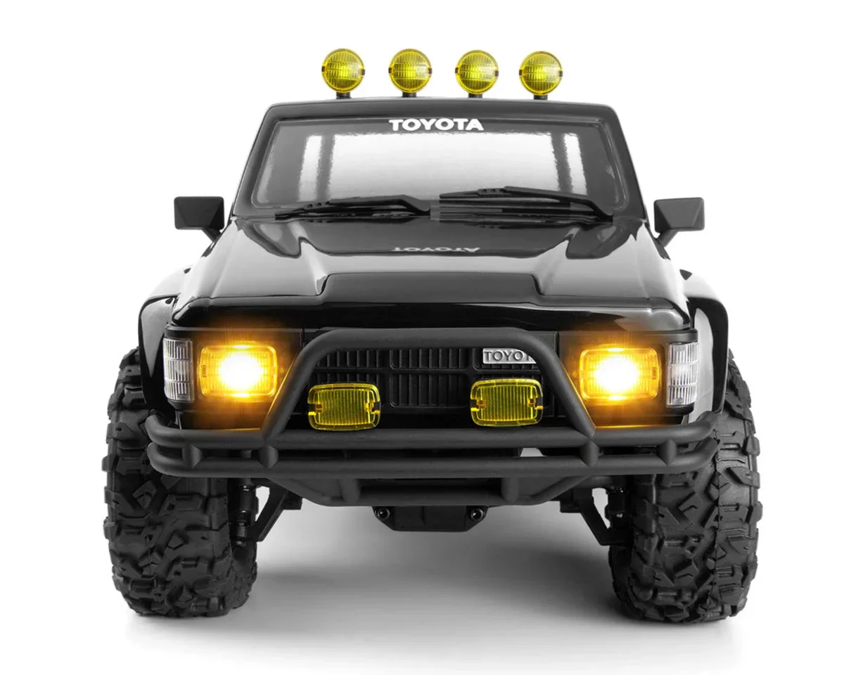 HPI Venture18 Flux Brushless 1985 Toyota Hilux SR5 1/18 RTR 4WD w/2.4GHz Radio, Battery & Charger (Black) - Image 2