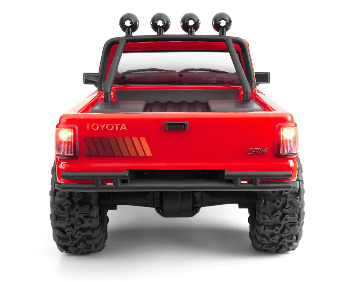 HPI Venture18 Flux Brushless 1985 Toyota Hilux SR5 1/18 RTR 4WD w/2.4GHz Radio, Battery & Charger (Red) - Image 2