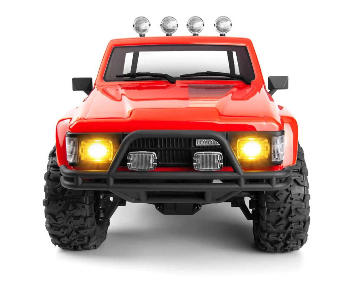 HPI Venture18 Flux Brushless 1985 Toyota Hilux SR5 1/18 RTR 4WD w/2.4GHz Radio, Battery & Charger (Red) - Image 3