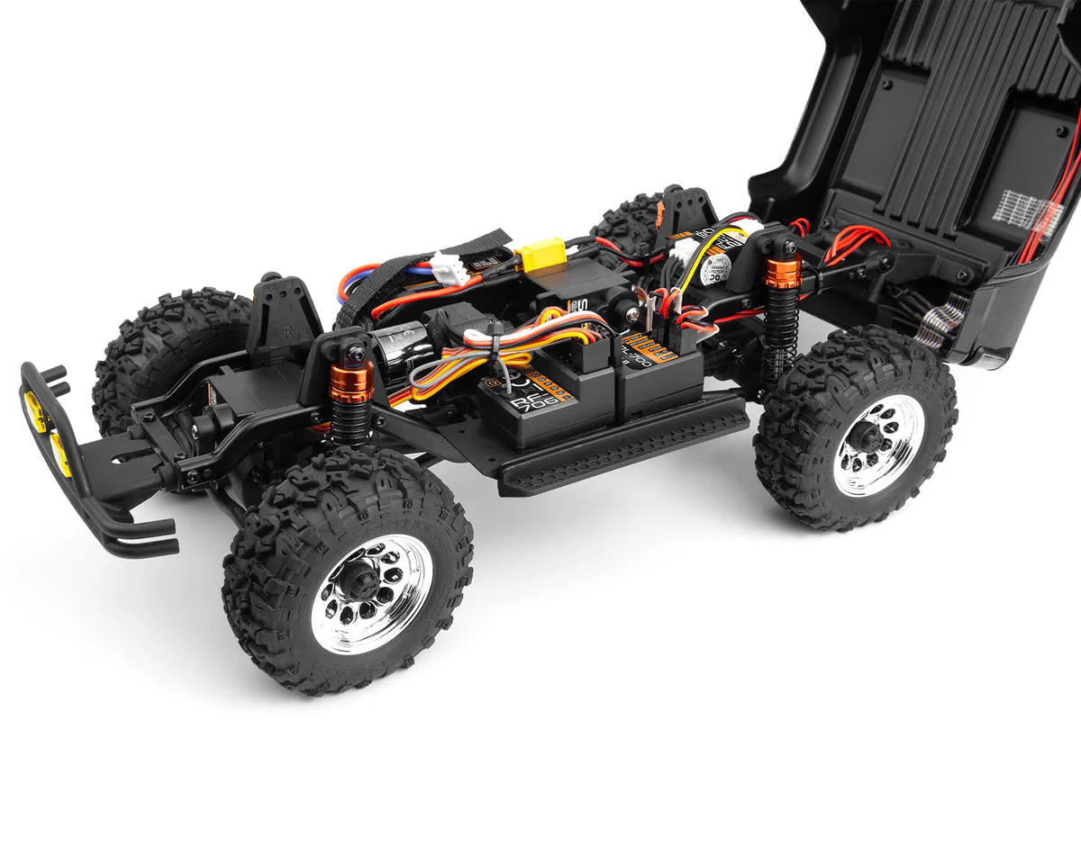 HPI Venture18 Flux Brushless 1985 Toyota Hilux SR5 1/18 RTR 4WD w/2.4GHz Radio, Battery & Charger (Red) - Image 4
