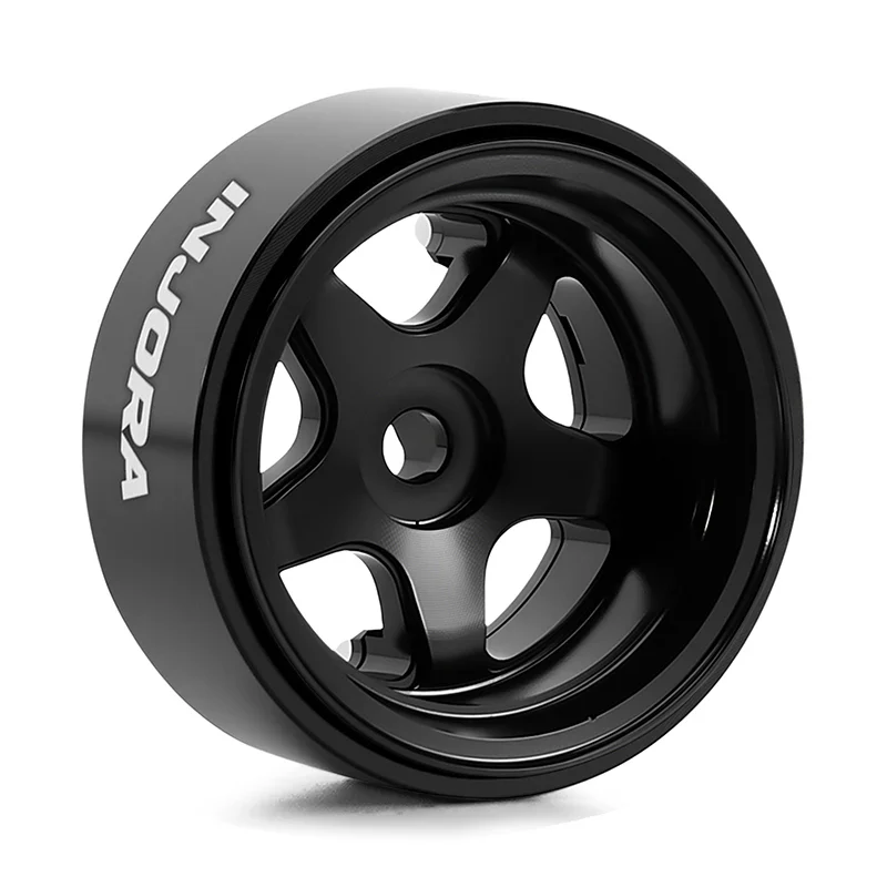 INJORA 0.7" 5-Spoke Aluminum Wheels for 1/30 SCX30 - Image 3
