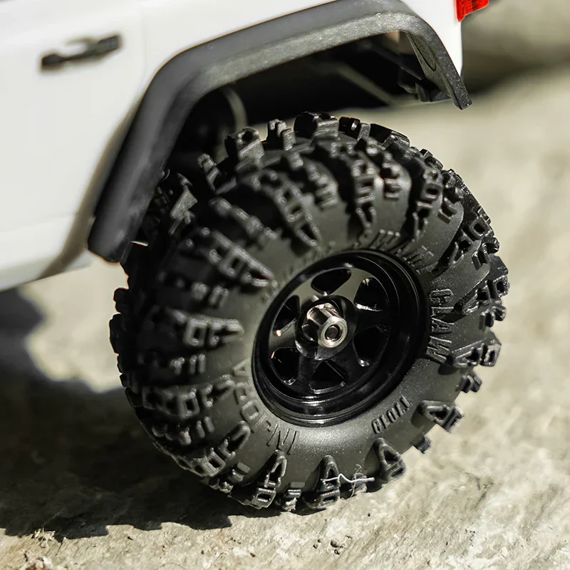 INJORA 0.7" 6-Spoke Aluminum Wheels for 1/30 SCX30 - Image 9