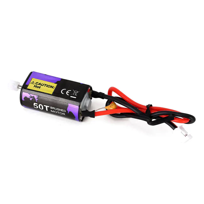 INJORA 050 50T PRO Brushed MOTOR (WITH MOUNT PLATE) for Axial SCX24 - Image 5
