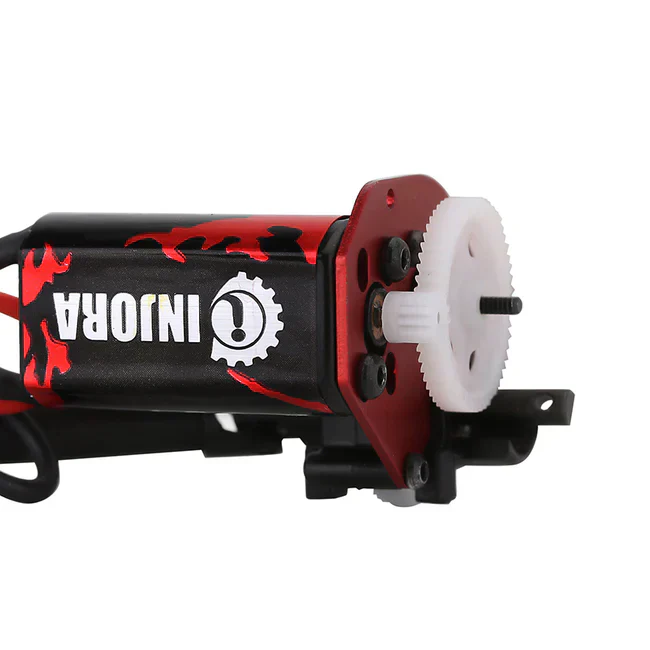 INJORA 050 66T Brushed MOTOR II (WITH MOUNT PLATE) for Axial SCX24 - Image 3