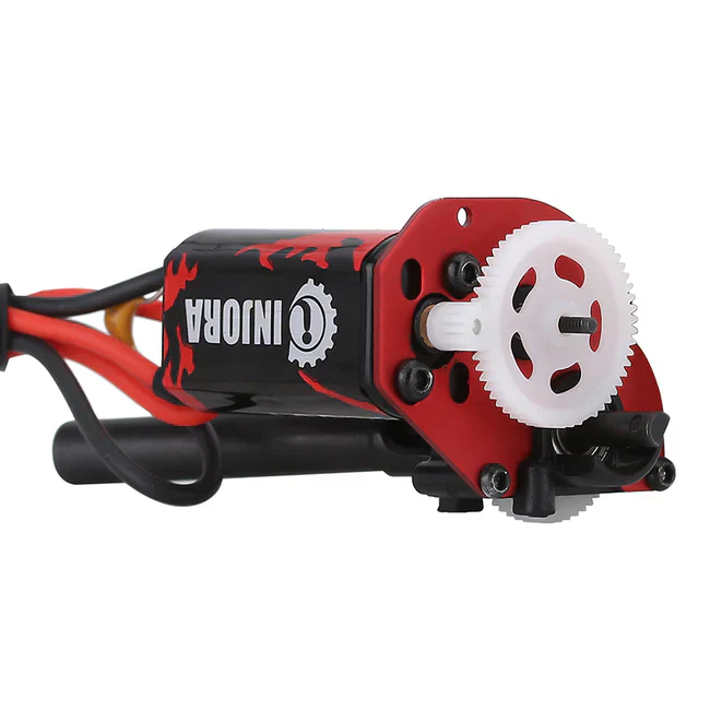 INJORA 050 66T Brushed MOTOR II (WITH MOUNT PLATE) for Axial SCX24 - Image 4
