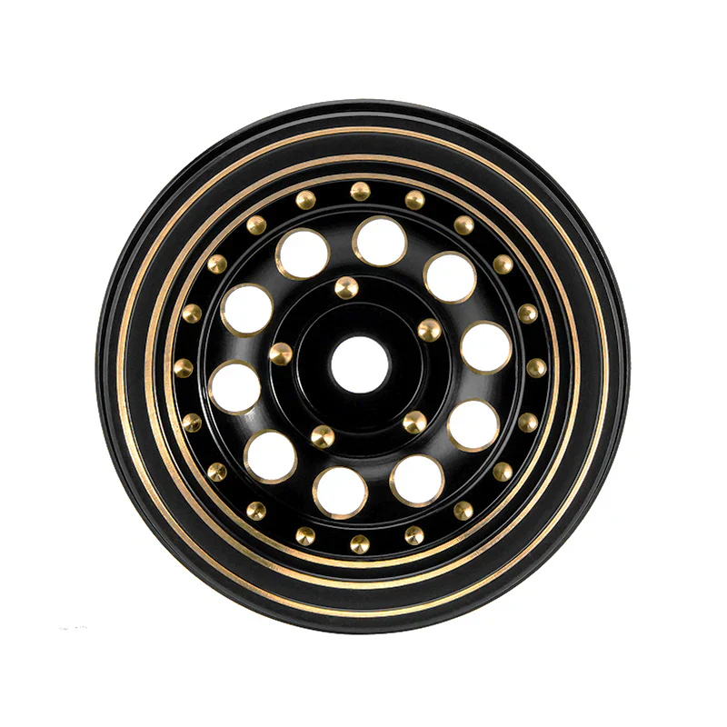 INJORA 1.0" 39g/Pcs Brass Beadlock Wheels Negative Offset 2.65mm For 1/24 1/18 RC Crawlers - Image 4
