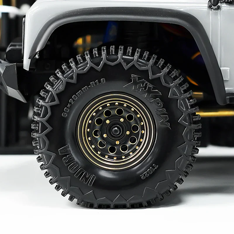 INJORA 1.0" XHX Pin Tires (4) (60*20mm) - Image 10
