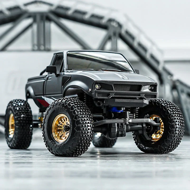 INJORA 1.0 XHX Pin Tires with 1.0 Plus Brass Beadlock Wheels Combo for 1/18 1/24 RC Crawlers - Image 11
