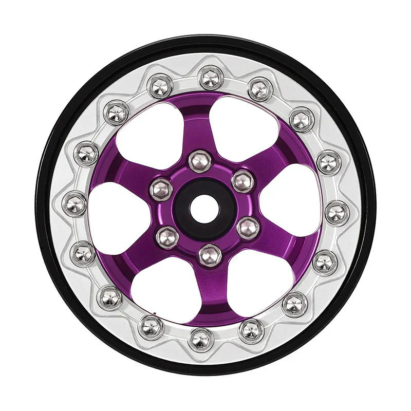 INJORA 1.3" -5.25mm Offset Aluminium Beadlock Wheels for 1/24 1/18 RC Crawler (W1313) - Image 29