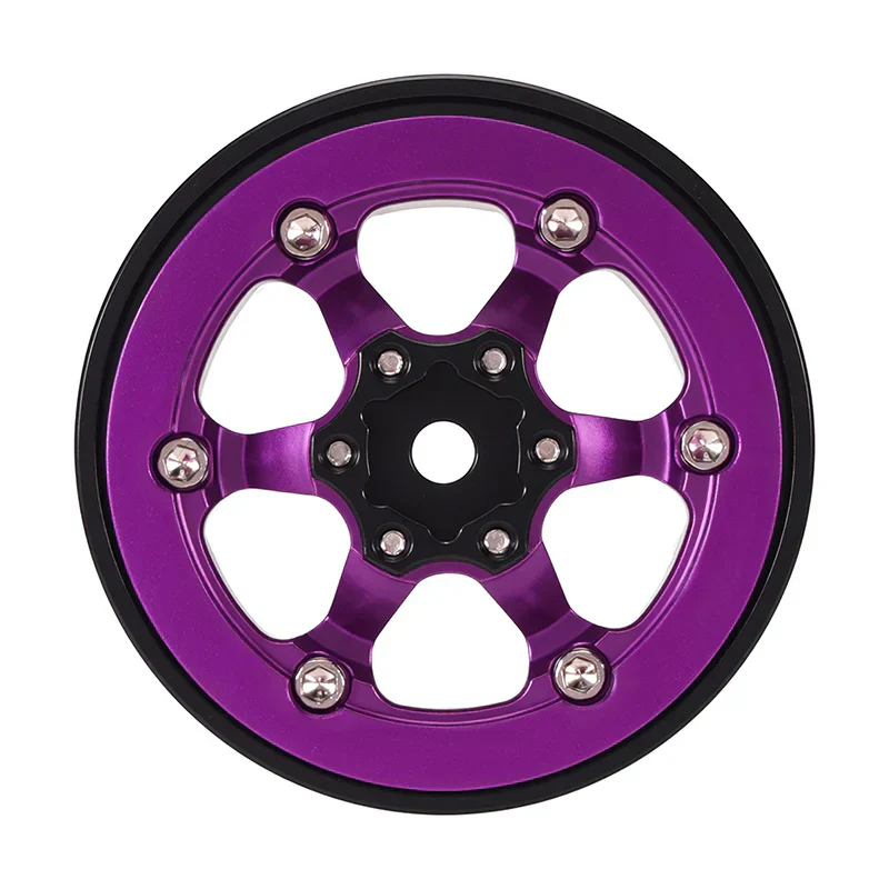 INJORA 1.3" -5.25mm Offset Aluminium Beadlock Wheels for 1/24 1/18 RC Crawler (W1313) - Image 30
