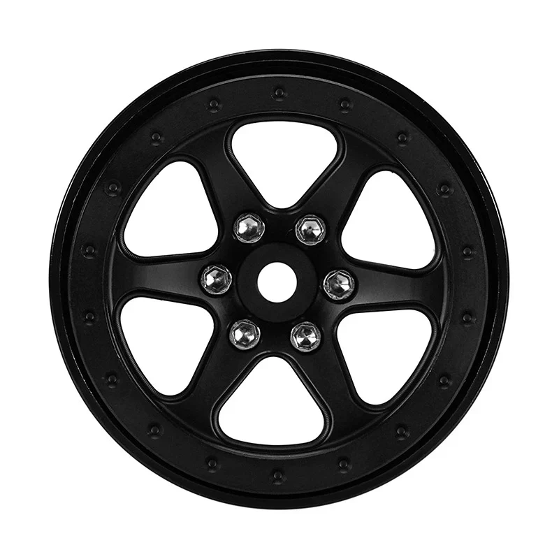 INJORA 1.3" Aluminum Beadlock Wheels offset -4.05mm for 1/24 1/18 RC Crawlers - Image 5