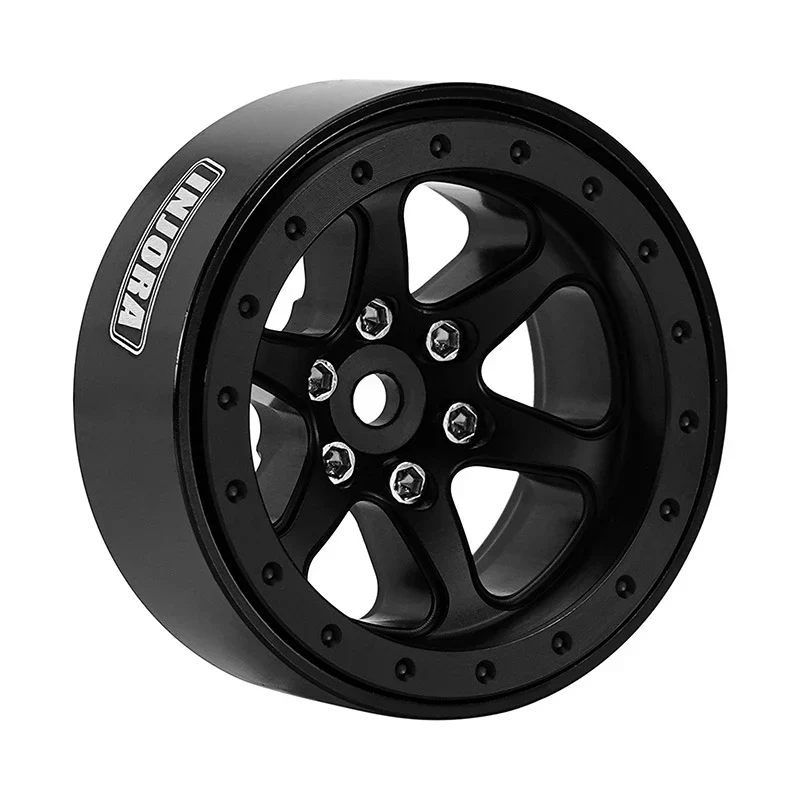 INJORA 1.3" Aluminum Beadlock Wheels offset -4.05mm for 1/24 1/18 RC Crawlers - Image 7