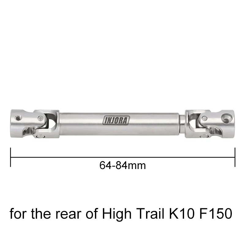 INJORA 1 pcs Stainless Steel Drive Shaft for 1/18 TRX4M Mods - Image 15