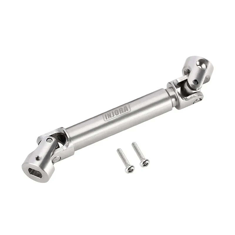 INJORA 1 pcs Stainless Steel Drive Shaft for 1/18 TRX4M Mods - Image 3