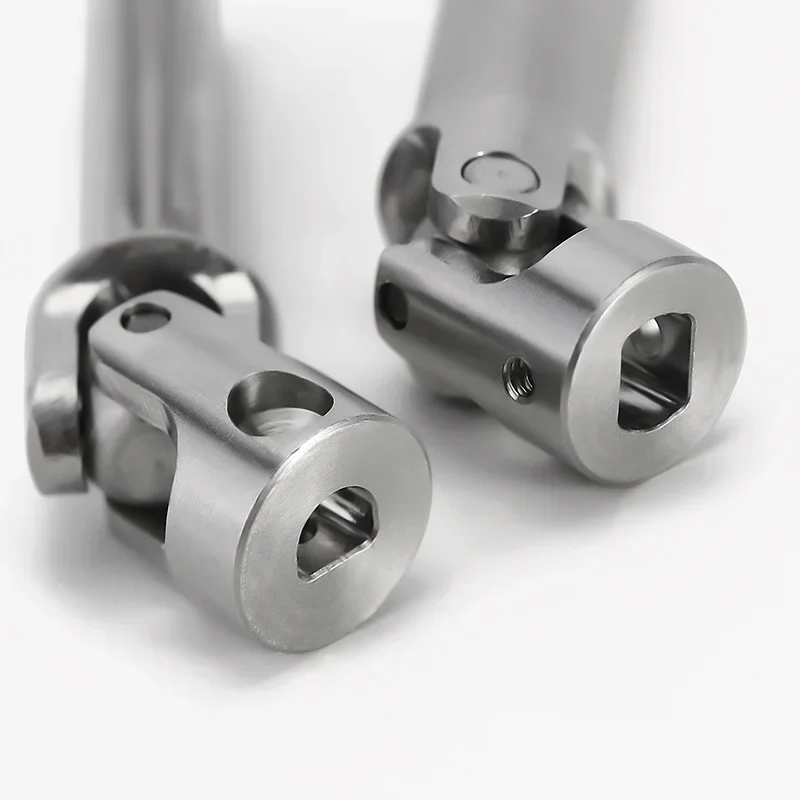 INJORA 1 pcs Stainless Steel Drive Shaft for 1/18 TRX4M Mods - Image 7